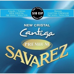 Savarez 7165335 Struny do gitary klasycznej New Cristal Cantiga Premium